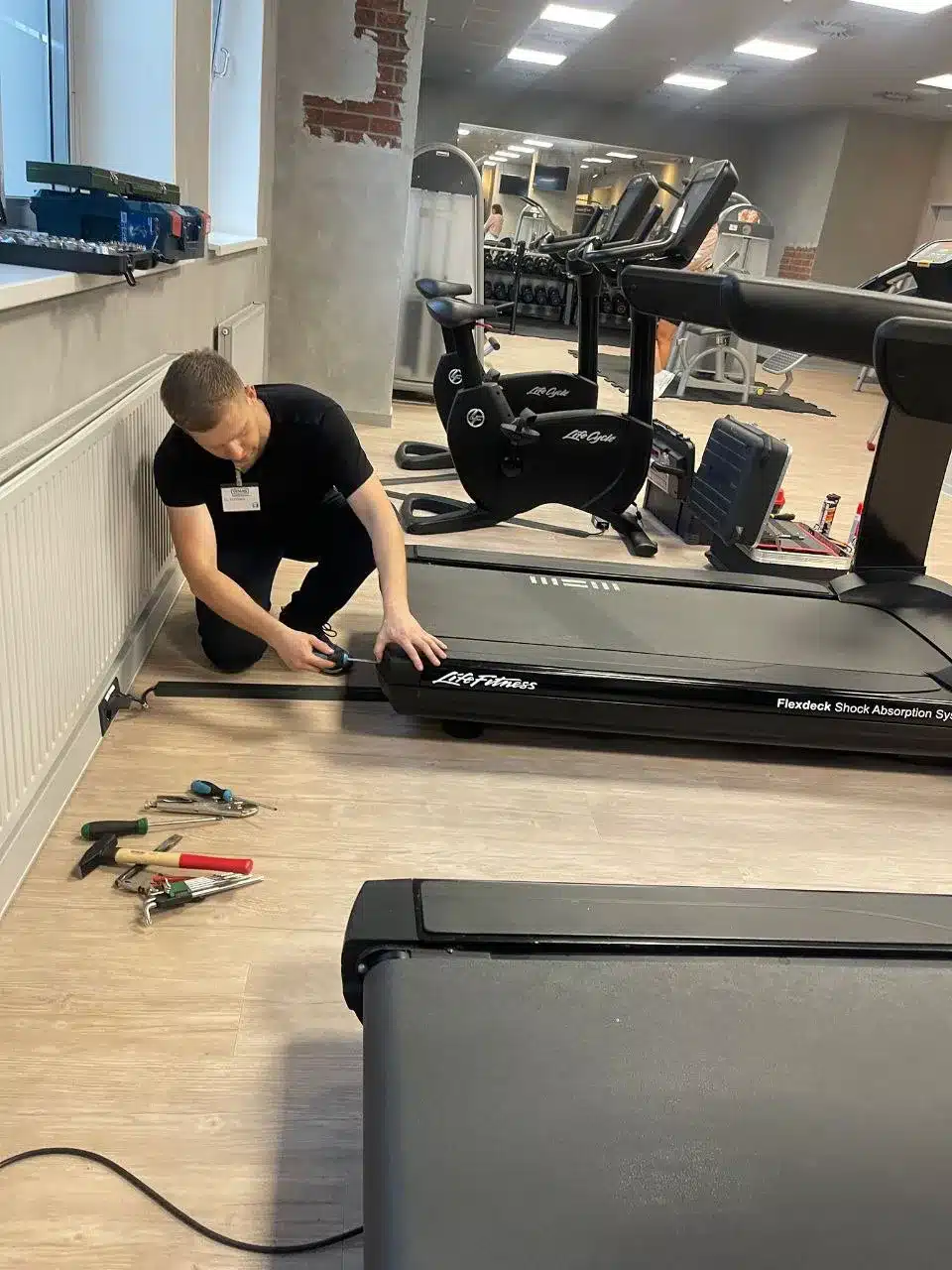Entretien technique complet d’un tapis de course professionnel